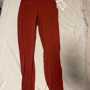 Lululemon Athletica Rust Leggings